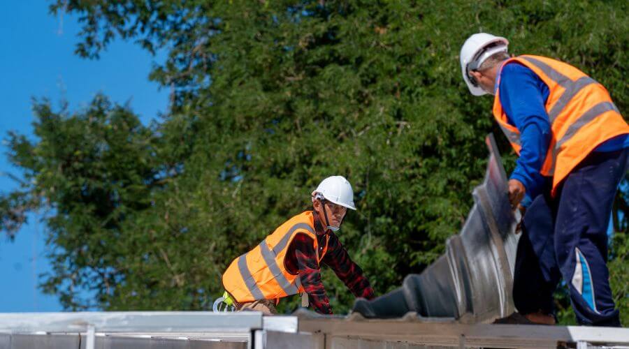 Professional new roof installation services in Johannesburg, MI